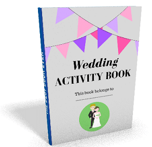 Picture of your free wedding activity book