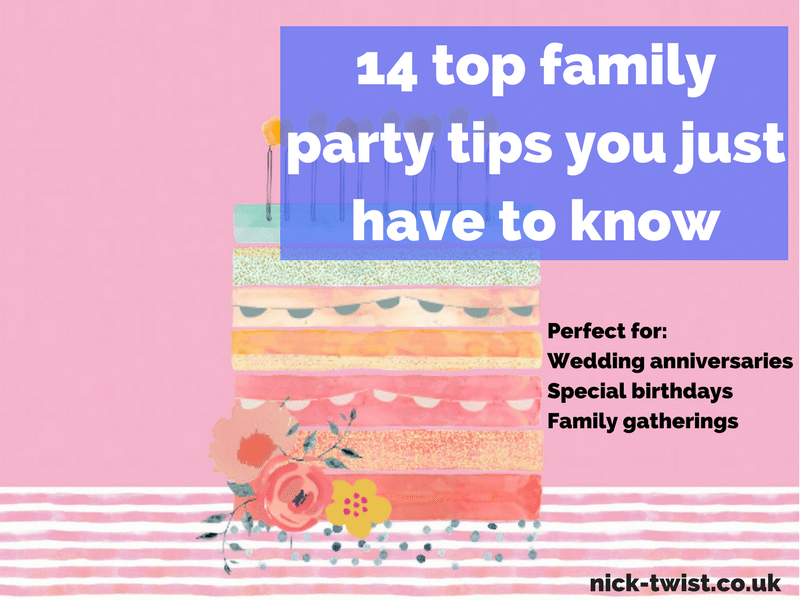 family party tips for success header