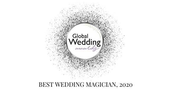 winner best wedding magician norfolk 2020