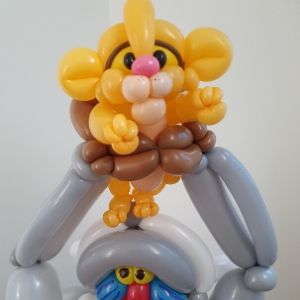 Lion balloon for child