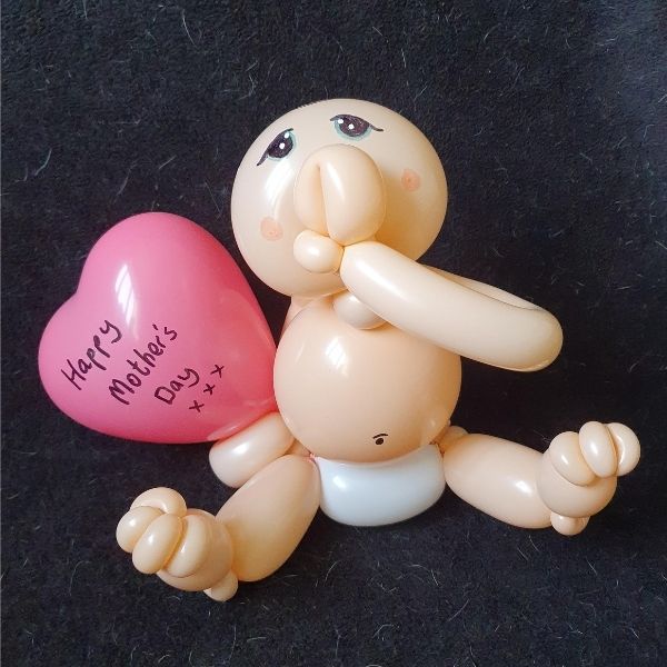 Mothers day baby balloon gift