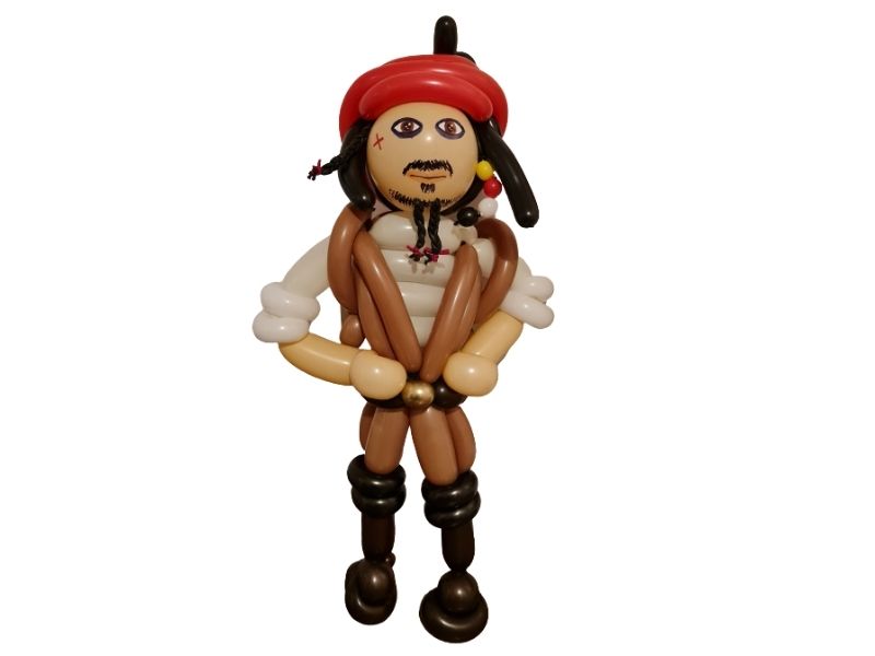 Jack Sparrow balloon model