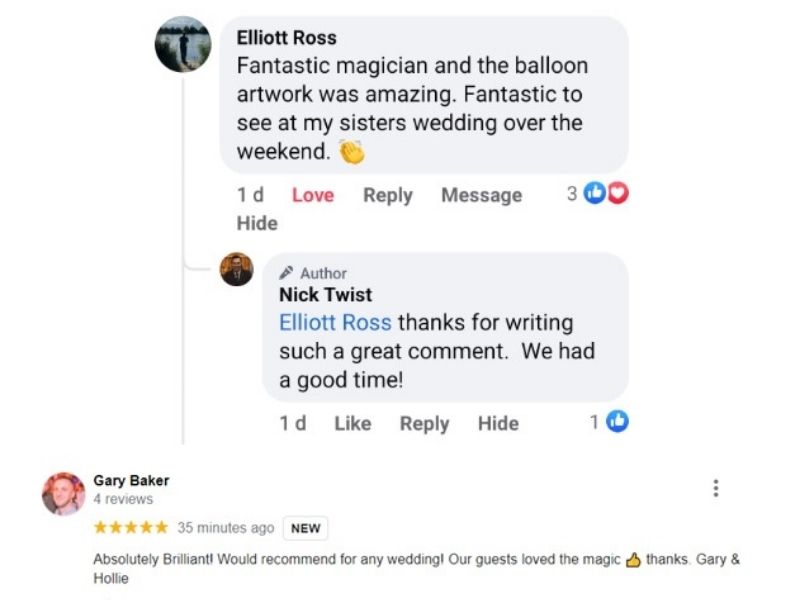 Reviews Nick Twist